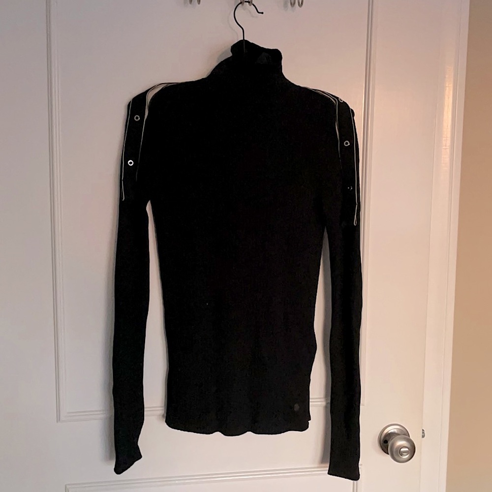 BRAND NEW Moncler Collo Alto Tricot Black Sweater